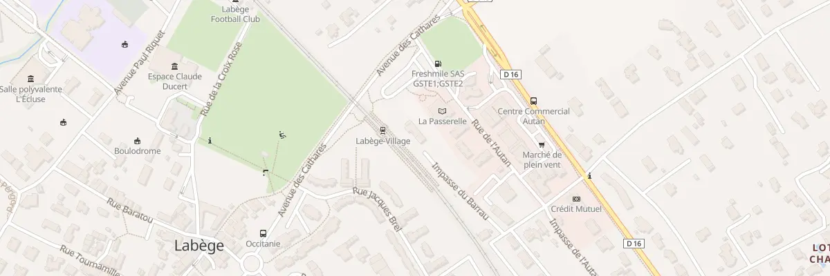 Plan du 4 Imp du Barrau à Labège