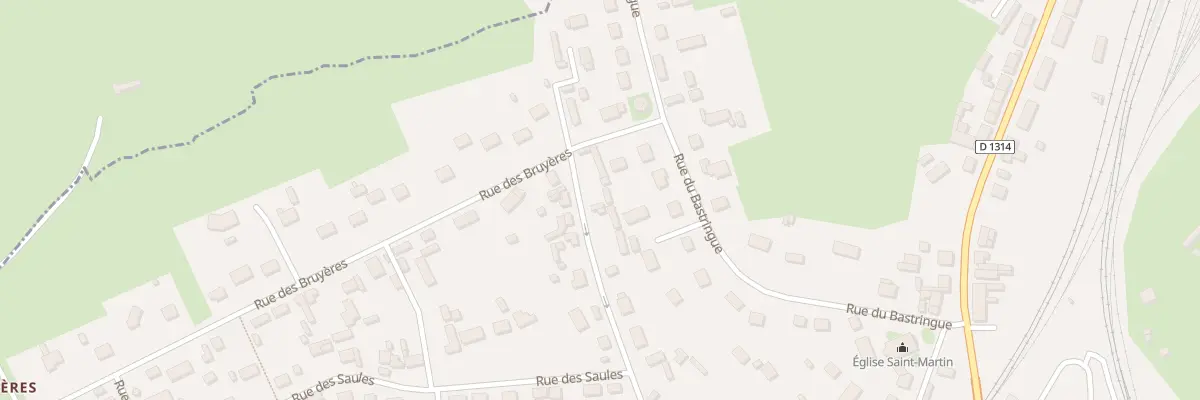 Plan du 326 Rue Beaufils à Serqueux