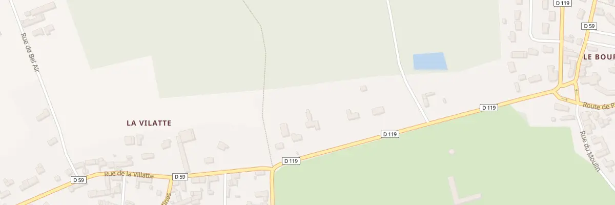 Plan du 22 Rue de la Vilatte à Billy