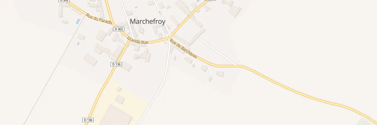 Plan du 3 Rue de Berchères à Saint-Ouen-Marchefroy