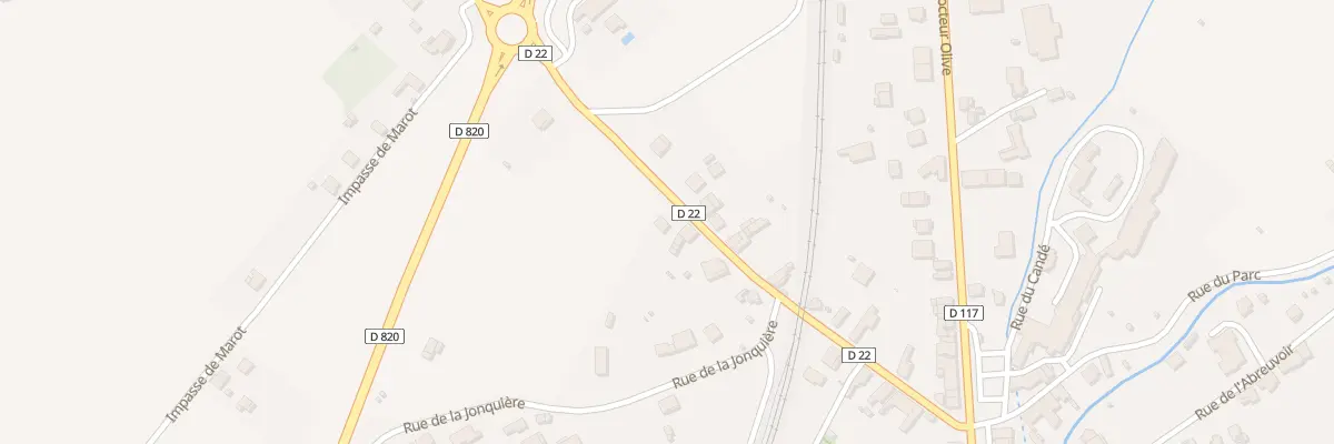 Plan du 23 Av de Molières à Caussade