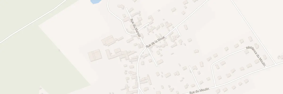 Plan du 1 Rue du Manoir à Bois-Jérôme-Saint-Ouen