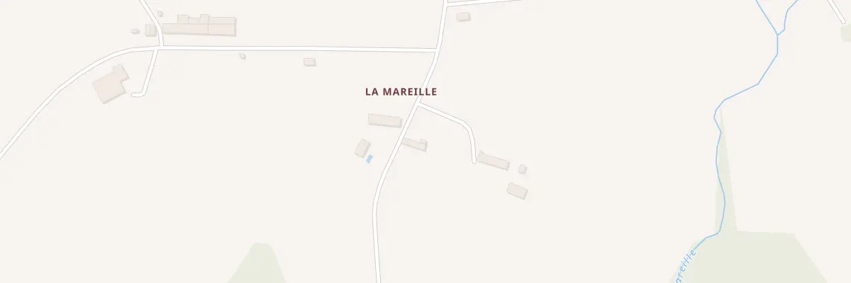Plan du 2 La Mareille à Moissannes