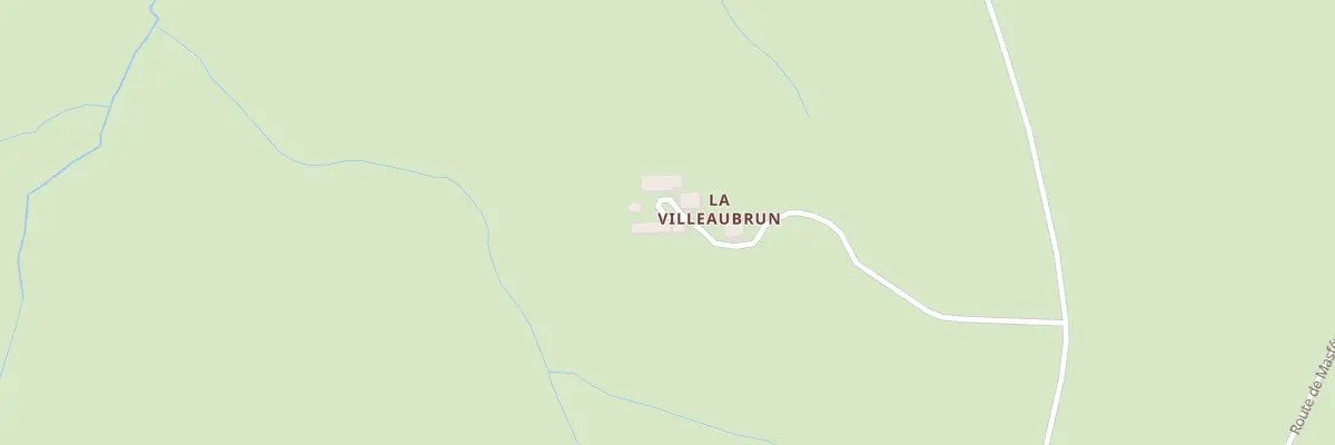 Plan du 1 La Villeaubrun à Saint-Priest-la-Feuille
