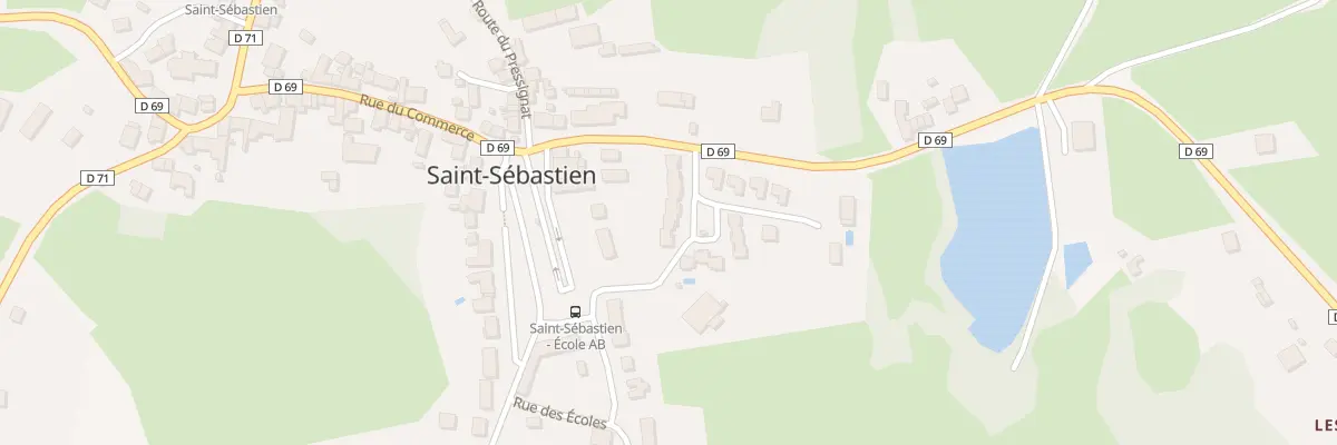 Plan du 5 Lot de l’Avenue de la Gare à Saint-Sébastien
