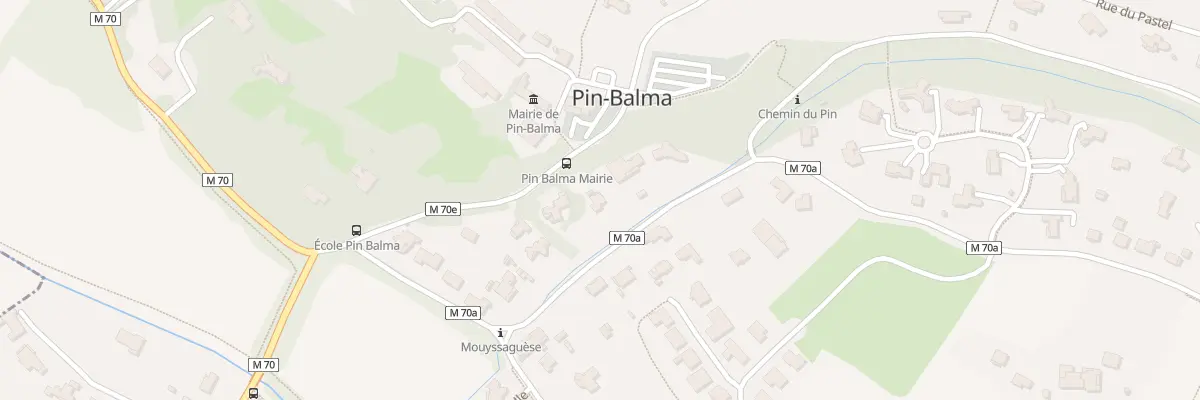Plan du 25 Rte des Écoles à Pin-Balma