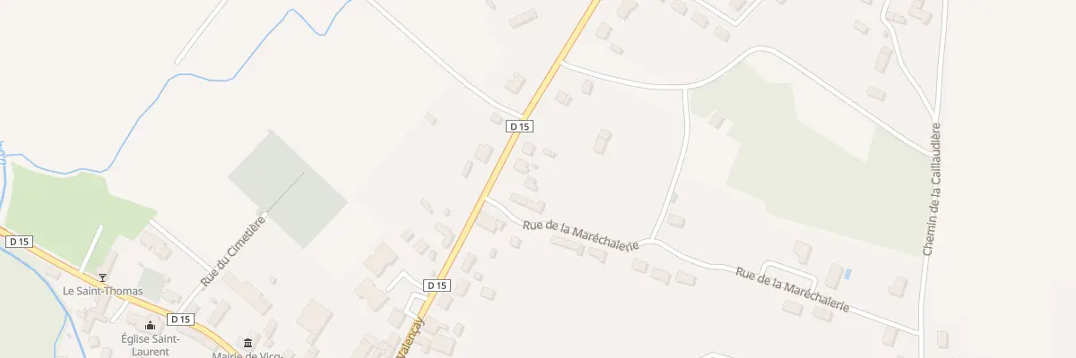 Plan du 24 Rte de Valencay à Vicq-sur-Nahon