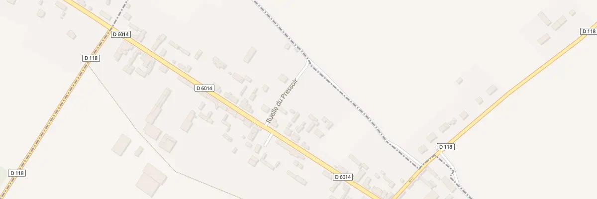 Plan du 27 Rte Nationale à Richeville