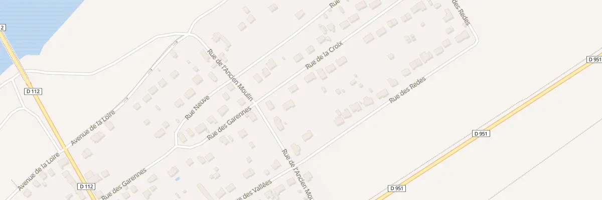 Plan du 4 Rue de la Croix à Muides-sur-Loire