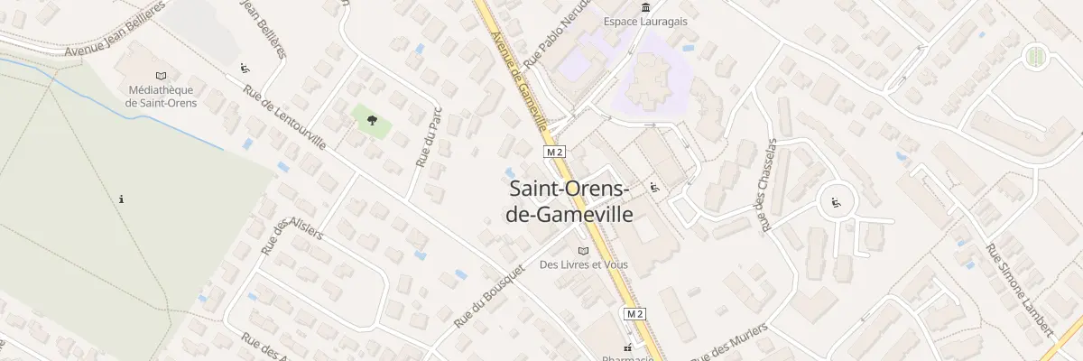 Plan du 44 Av de Gameville à Saint-Orens-de-Gameville