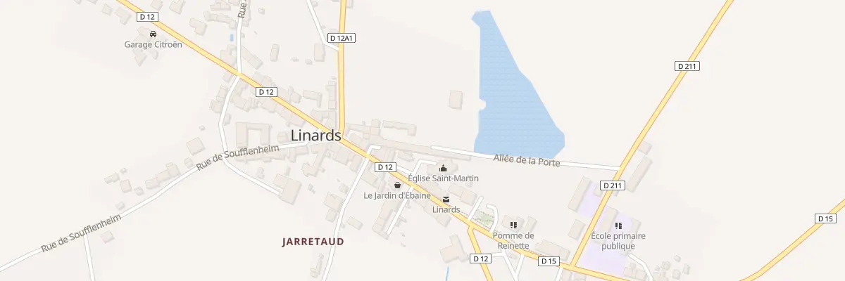 Plan du 5133 Le Bourg à Linards