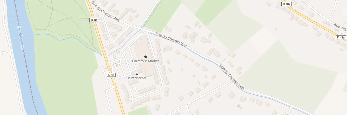 Plan du 4 Rue du Chemin Vert au Pêchereau
