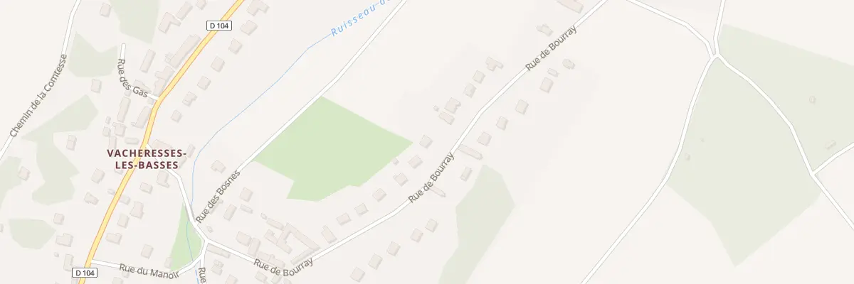 Plan du 23 Rue de Bourray à Nogent-le-Roi