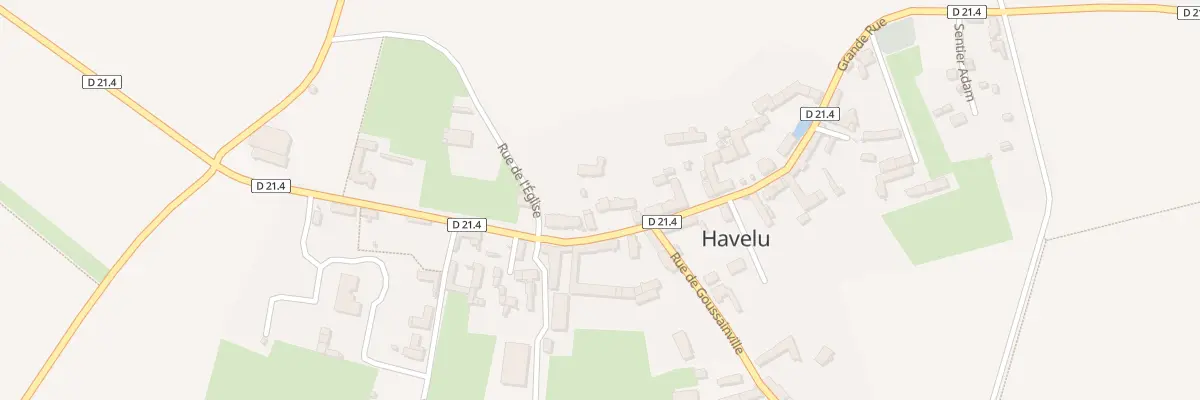 Plan du 7 Le Village à Havelu