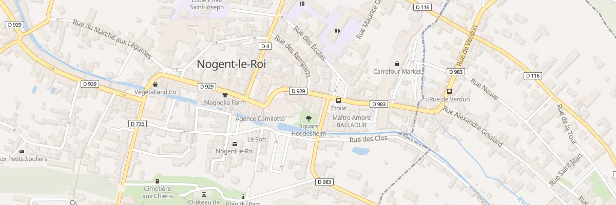 Plan du 10 Rue de l’Eglise à Nogent-le-Roi