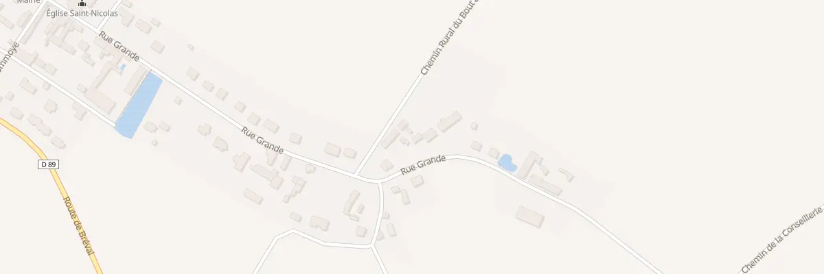Plan du 10B Rue Grande à La Villeneuve-en-Chevrie