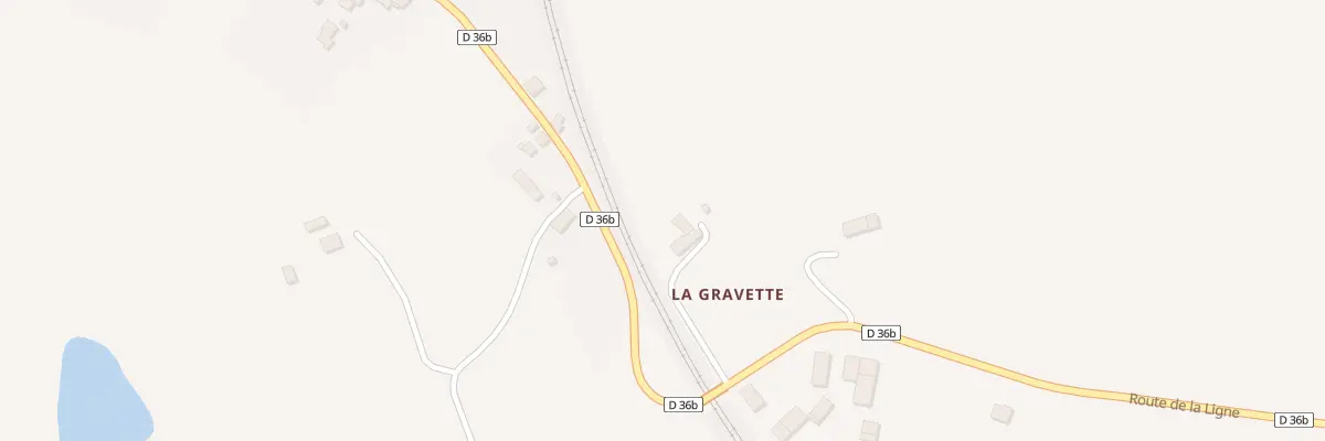 Plan du 3 La Gravette à Bazaiges