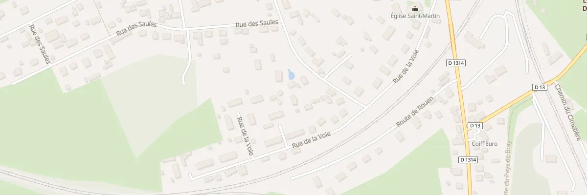 Plan du 69 Rue Beaufils à Serqueux