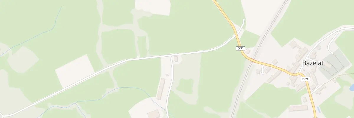 Plan du 6 Le Chassin à Bazelat