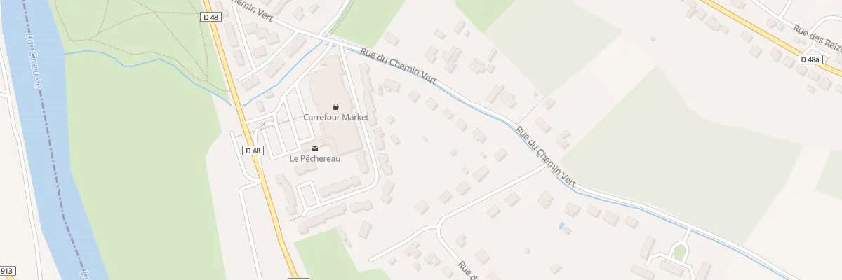 Plan du 8 Rue du Chemin Vert au Pêchereau