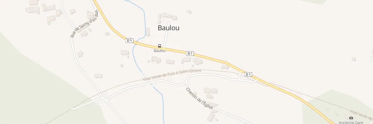 Plan du 554 Rte du Camp de Devant à Baulou