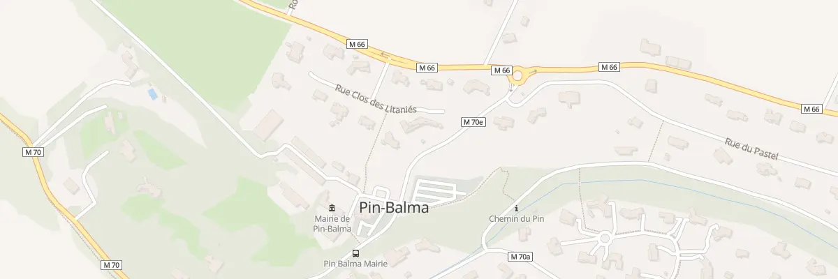 Plan du 4 Rue Clos des Litanies à Pin-Balma