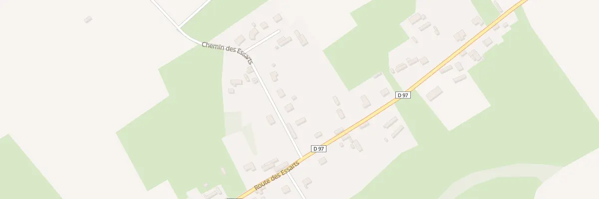 Plan du 4 Les Essarts à Callengeville