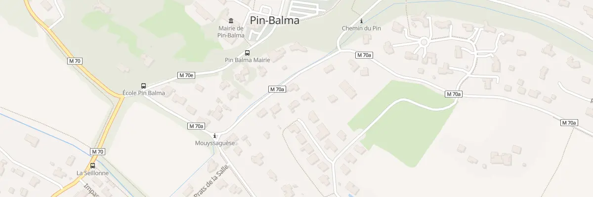 Plan du 32 Rte des Écoles à Pin-Balma