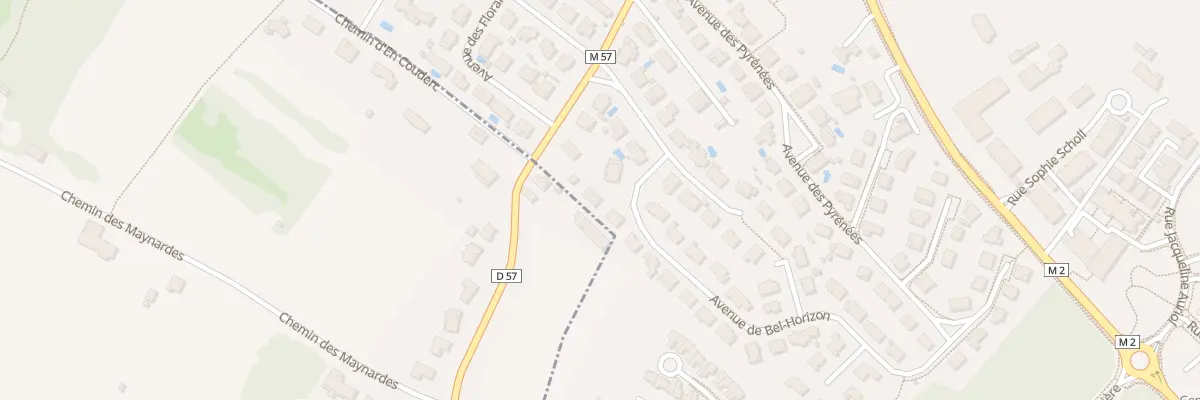 Plan du 10 Av de Bel Horizon à Saint-Orens-de-Gameville