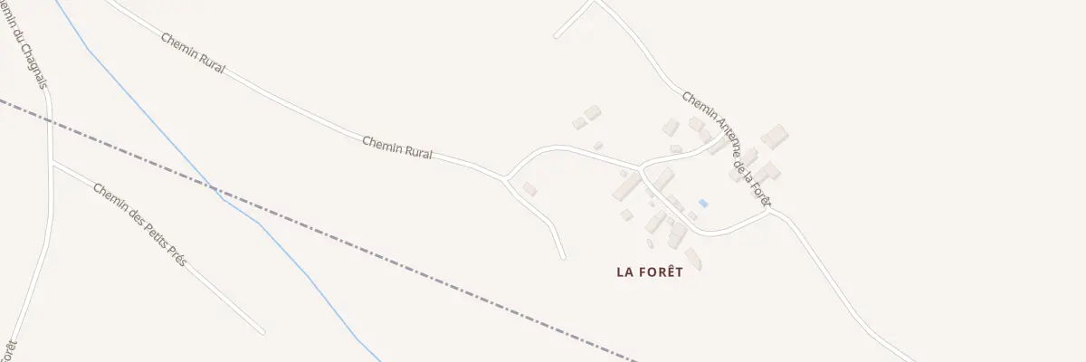 Plan du 5475 La Foret à Vicq-sur-Nahon