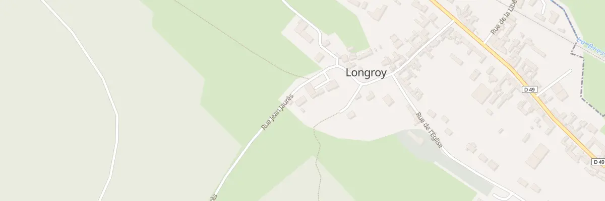 Plan du 23 Rue Jean Jaurès à Longroy