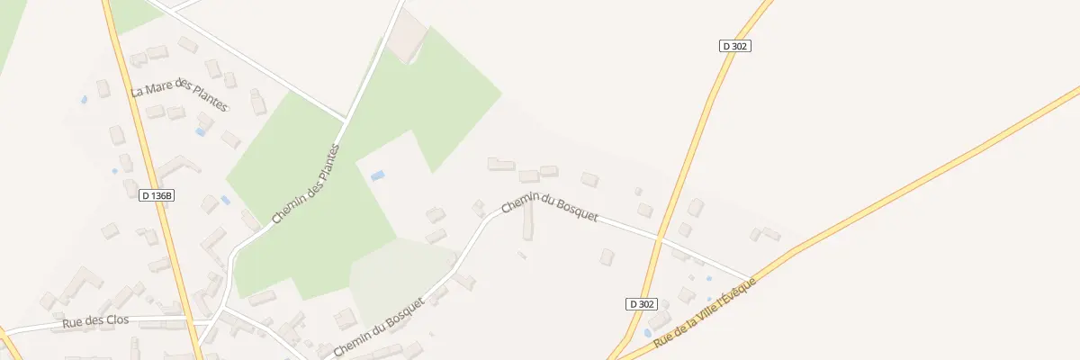 Plan du 28 Che du Bosquet à Saint-Ouen-Marchefroy