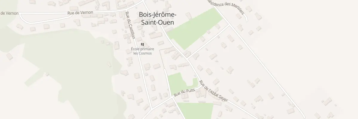 Plan du 8 Rue de l’Abbe Seyer à Bois-Jérôme-Saint-Ouen