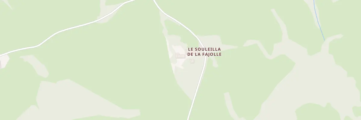 Plan du 41 Le Souleilla de la Fajolle à Unzent