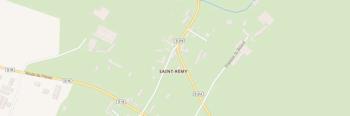 Plan du 3 Rte du Poteau St Remy à Dancourt