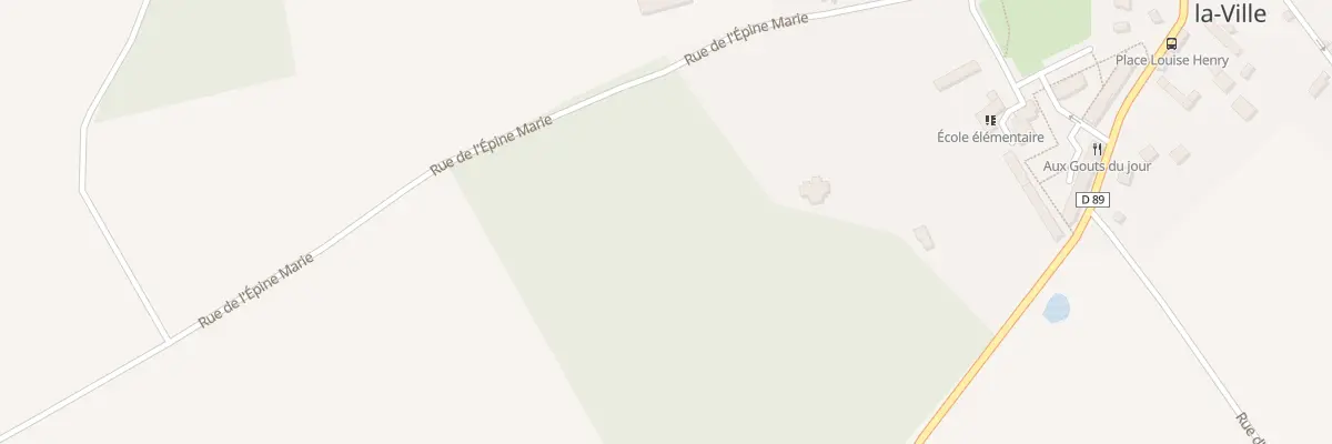 Plan du 5050 Rue de l’Épine Marie à Saint-Illiers-la-Ville