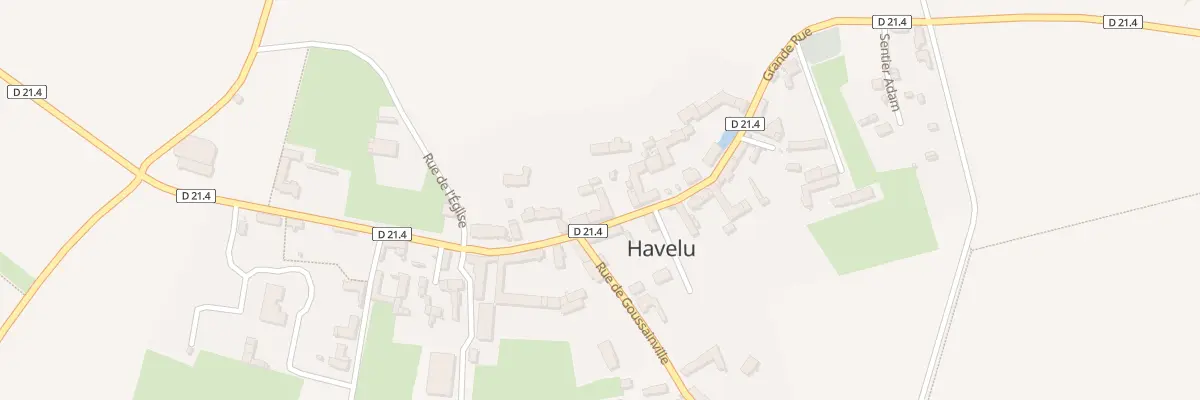 Plan du 15 Gr Gde Rue à Havelu