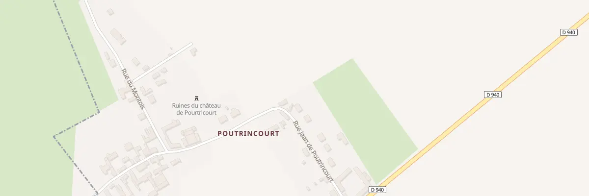 Plan du 188 Rue Jean de Poutrincourt à Lanchères