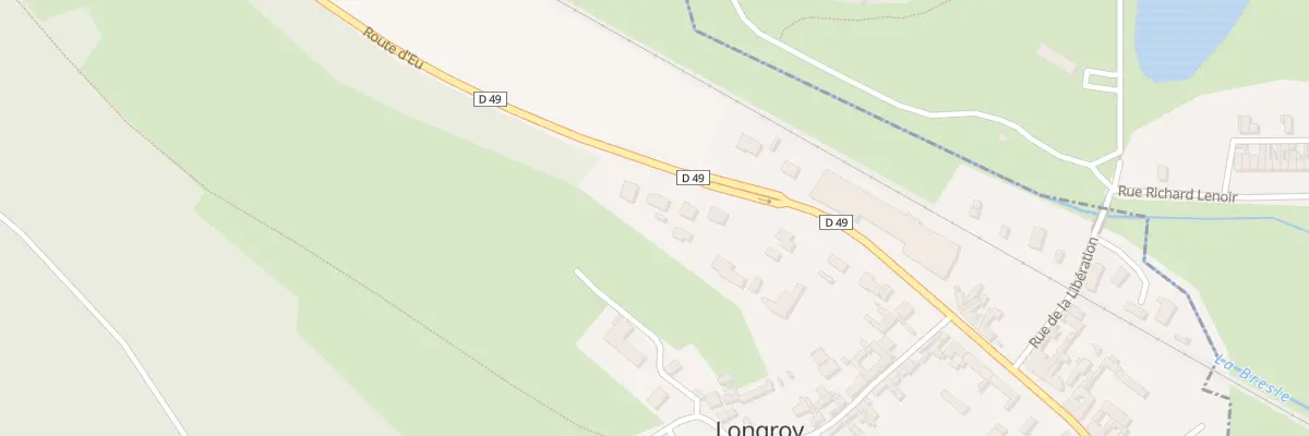 Plan du 15 Rte d’Eu à Longroy