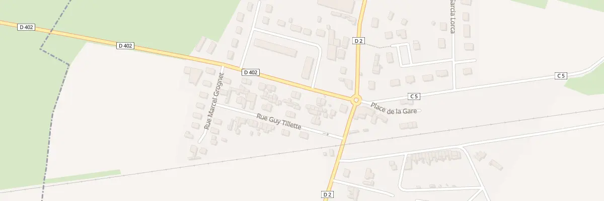 Plan du 5 Rue Henri Martel à Woincourt