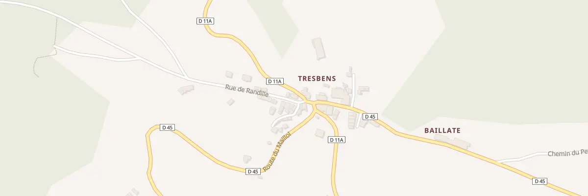 Plan du 194 Tresbens-Hameau à Saint-Martin-de-Caralp