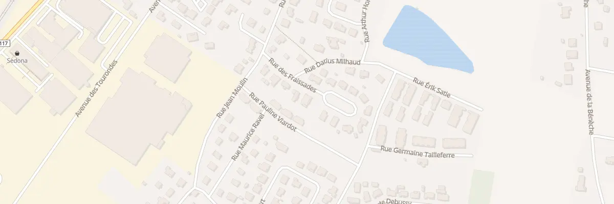 Plan du 8 Rue des Fraissades à Caussade