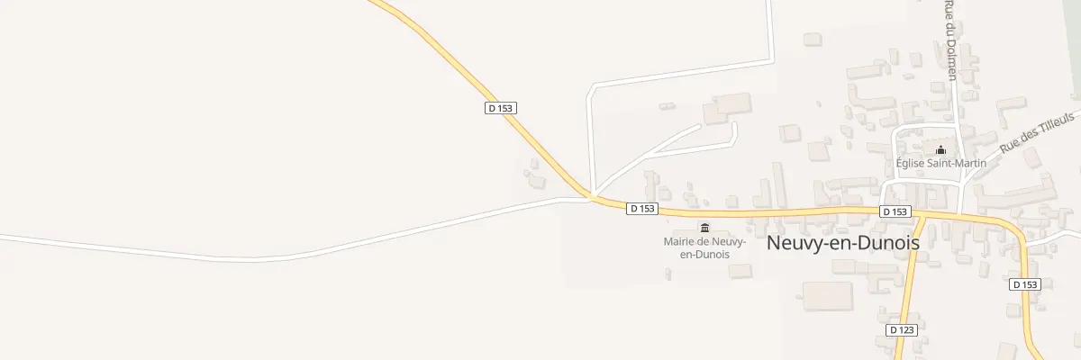 Plan du 63A La Croix au Petit à Neuvy-en-Dunois