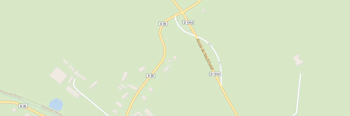 Plan du 308 Rue de la Belle-vue à Beaubec-la-Rosière