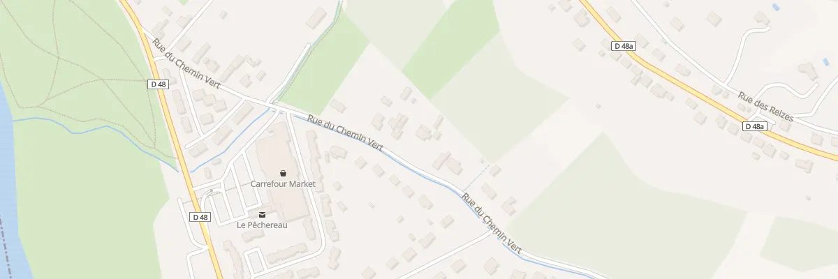 Plan du 25 Rue du Chemin Vert au Pêchereau