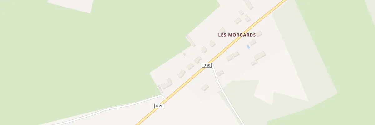 Plan du 24B Rte de la Pérouille à Luant