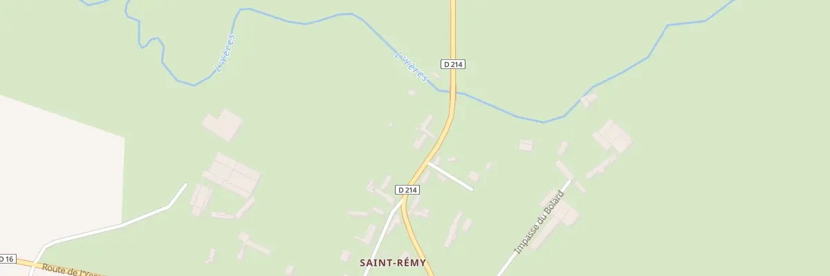 Plan du 57 Saint Remy à Dancourt