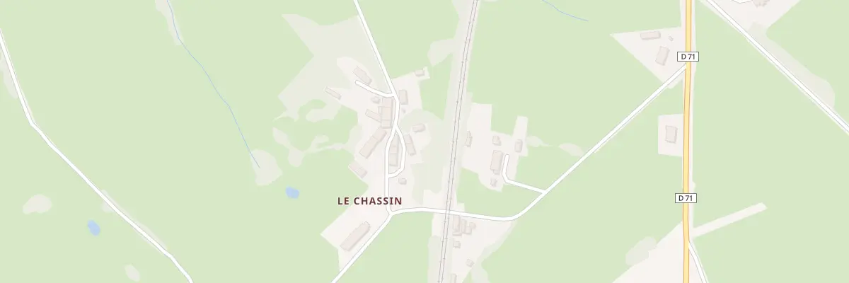 Plan du 3 Le Chassin à Bazelat