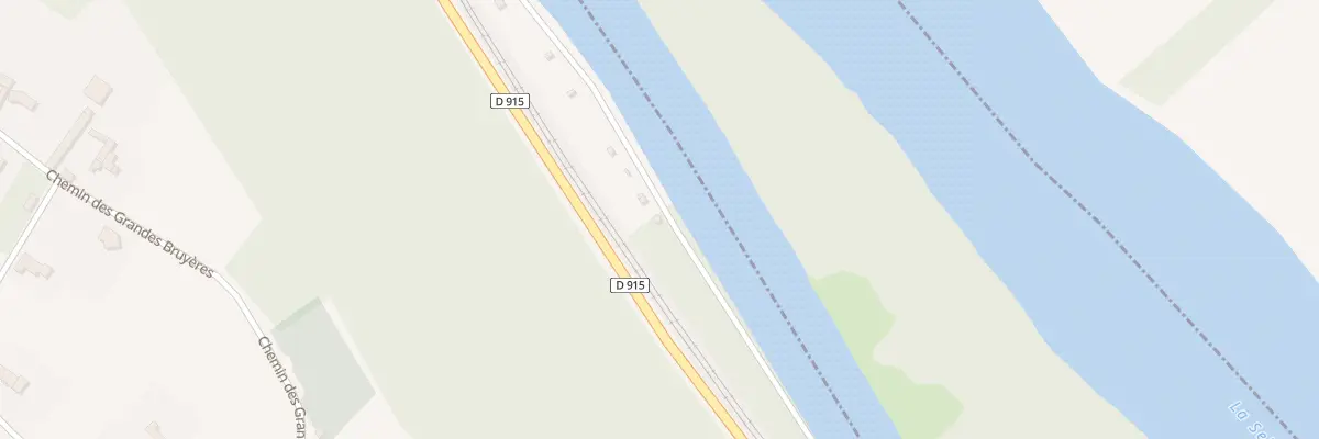 Plan du 5060 Che de Halage à Notre-Dame-de-la-Mer