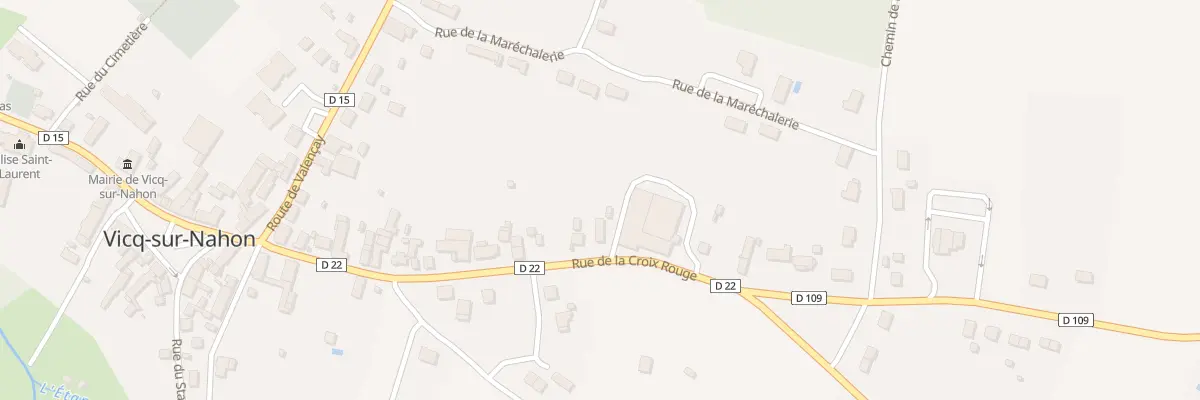 Plan du 35 Rue de la Croix Rouge à Vicq-sur-Nahon